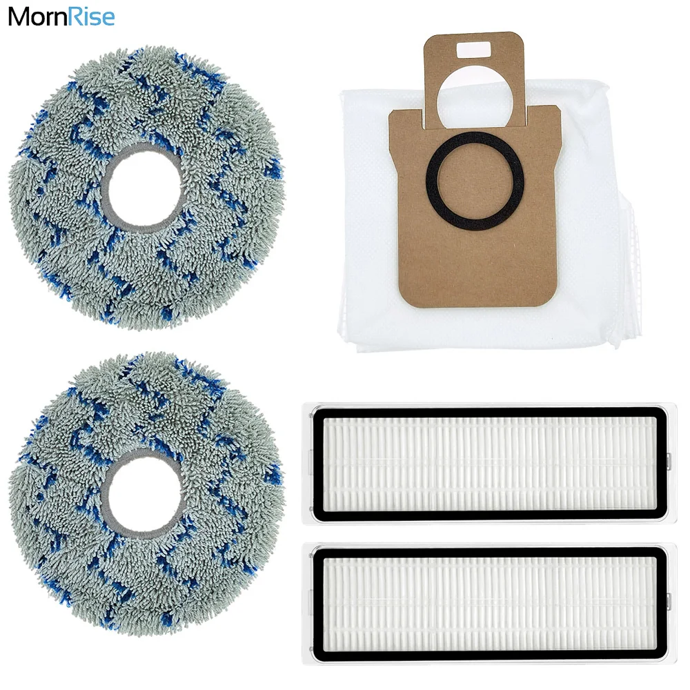 Kompatibel mit Xiaomi Robot Vacuum X20 Plus / X20+ zubehör, staubsauger ersatzteile, ersatz kit, bürste, filter, mop pads Image