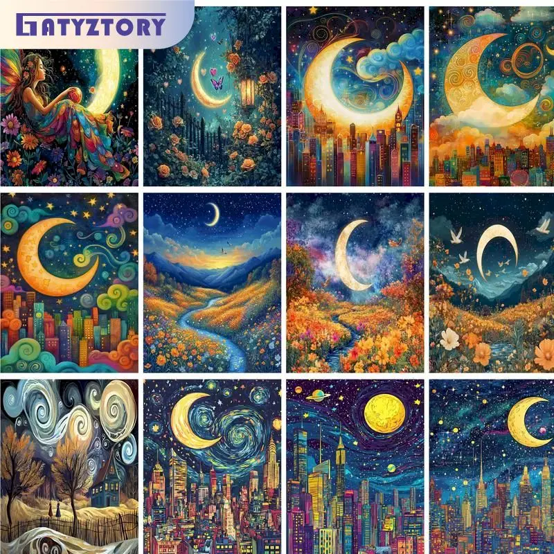 Landschaft Schöne Natur Malen Nach Zahlen Handwerk Liefert Für Erwachsene Hause Dekoration Personalisierte Geschenkideen Großhandel Image