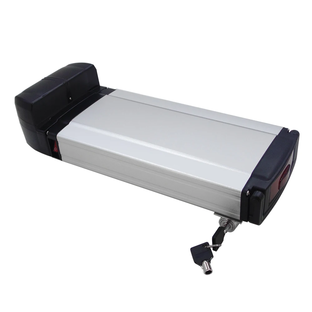 EU uns Steuer enthalten 250w 500w Gepäckträger elektrische Fahrrad batterie 36v 10.4ah 12ah 17ah E-Bike-Akku mit Ladegerät Image