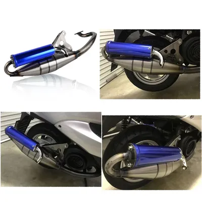 Exhaust System Muffler Pipe Scooter Moped For Yamaha JOG Breeze Minarelli Moped Jog 50cc 2-Stroke Scooters Exhaust Pipe