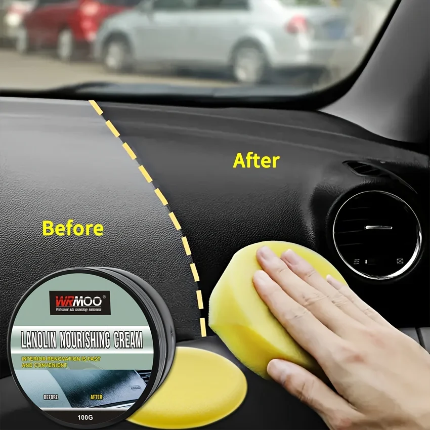 Ultimatives Auto-Detaillierungsset: Kristallbeschichtung, schwarzes Innenwachs, Anti-Aging-Creme, Reifenglanz und künstliche Pflege Image