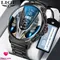 LIGE Neue Outdoor-Sport Fitness GPS Track Smartwatch HD Bluetooth Anruf 710 mah IP68 Wasserdichte Blutdruck Blut Sauerstoff Uhr