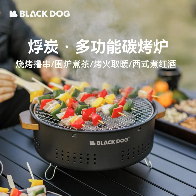 Naturehike BLACKDOG Grill Holzkohleofen Home Camping Barbecue Herd Outdoor Grillständer Image