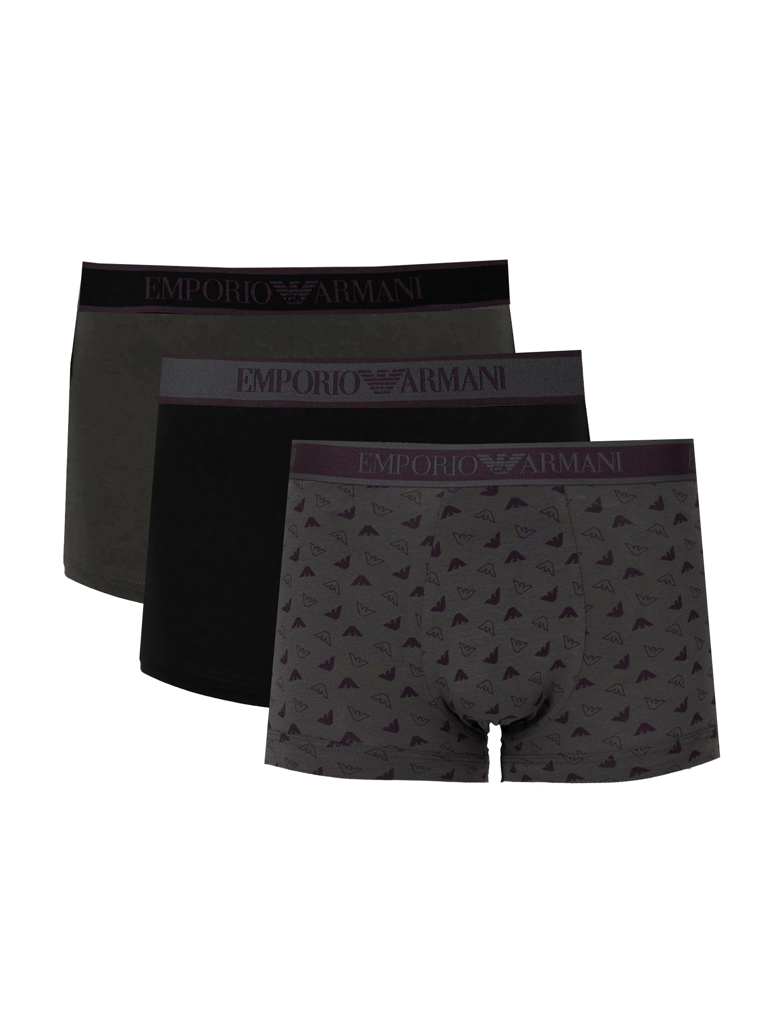 Emporio Armani Boxershorts 3 Pack Herren schwarz Image