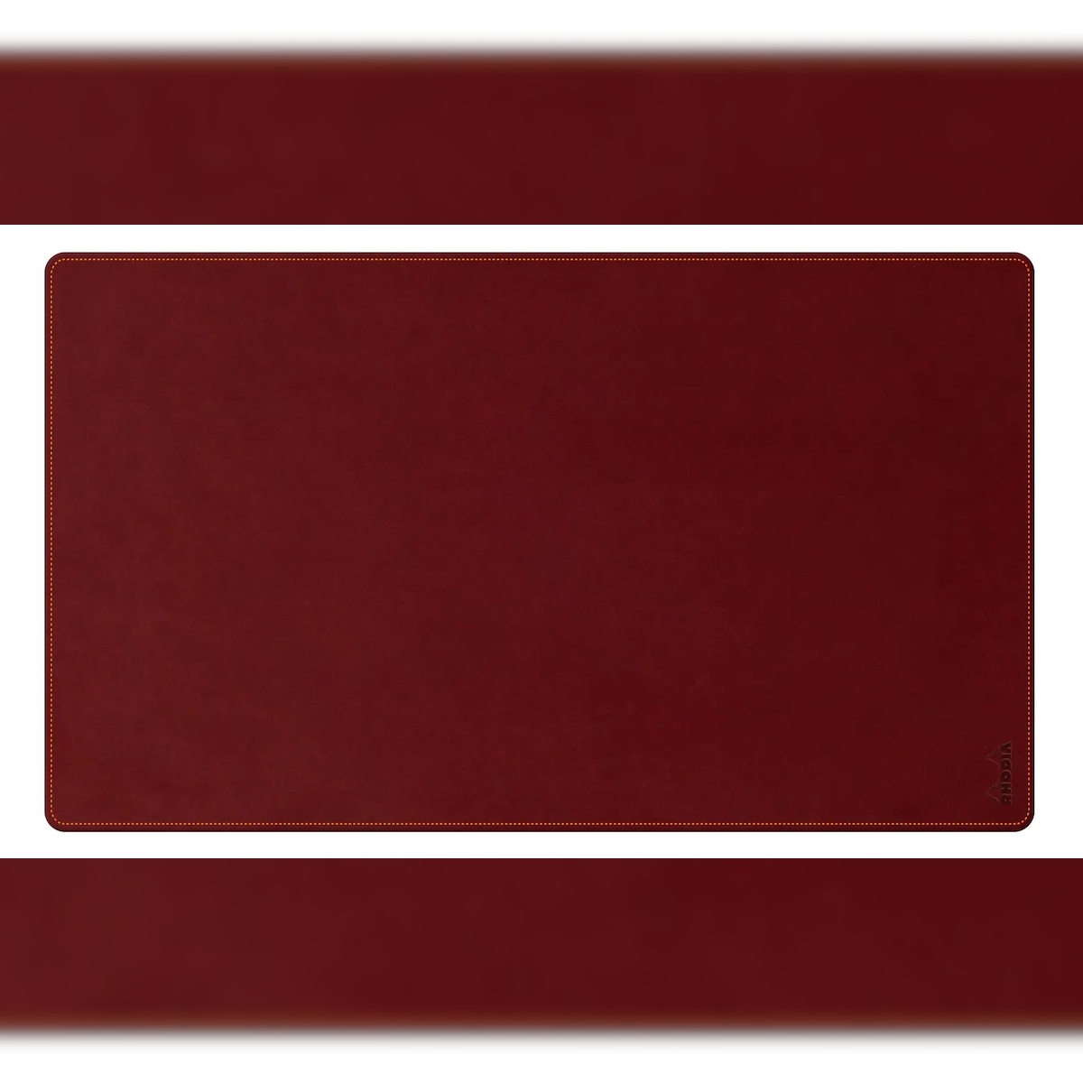 Rhodiarama, weiche/flexible Schreibunterlage M (80x40 cm) aus italienischem Kunstleder, gerollt in Schachtel aus Kraft - Weinrot 194271C Image