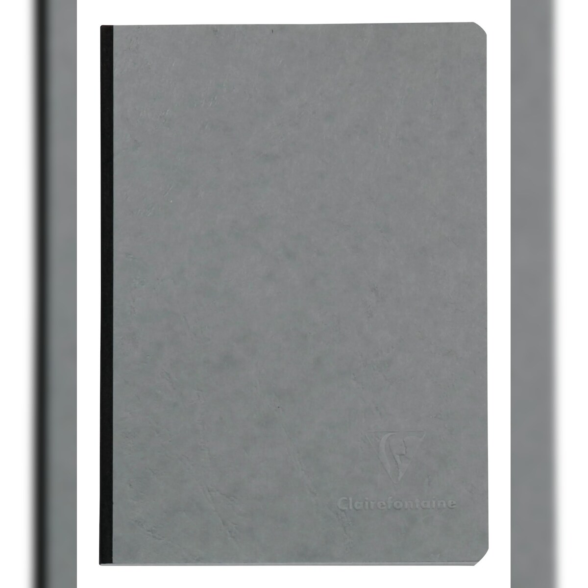 Clairefontaine 5x NotizbuchA5 Leinen AgeBag liniert Rd 96 Blatt - Grau 795425C Image