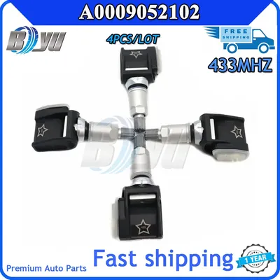 1/4PCS Car TPMS Tire Pressure Monitoring Sensor A0009052102 NEW For Mercedes-Benz E-Class [W213]