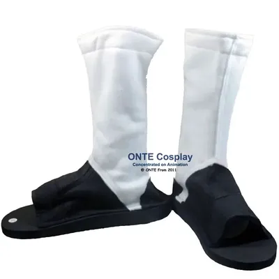 10 Sizes Anime Shoes White-Black Ninja Boots Cosplay Shoes Costumes Accessories Props For Halloween