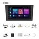 7 "Android 14 2 + 64G Apple Carplay Car Stereo Per Opel AZafira B Corsa CD Astra G H Vivaro Vectra C