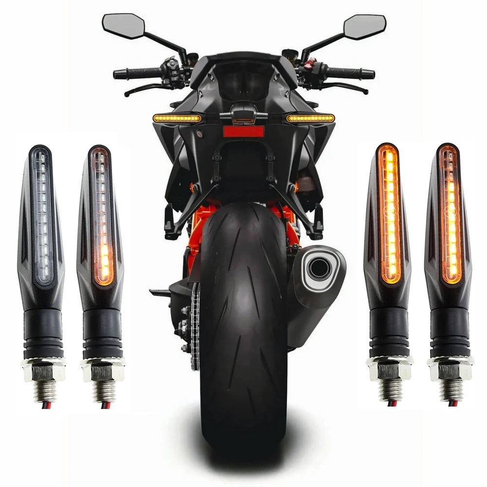 E11-mark moto lampeggiatore LED che scorre indicatori di direzione luce per Tmax 530 Sx Dx 2017 2018 Converse Z650 Kawasaki