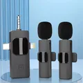 Ricevitore universale per microfono wireless 3 IN 1 per supporto IPhone Telefono Android IPad Registrazione scheda audio per fotocamera per computer