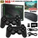 Videogioco Sticks M8 Console 2.4G Doppio controller wireless Game Stick 4K 20000 giochi 64GB Gioco