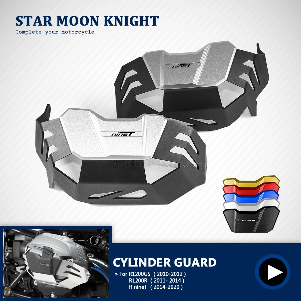 R nineT 2014 - 2020 Moto Testata Del Cilindro Guardia Motore Della Copertura Della Protezione Per BMW R1200R R1200GS R 1200 GS R RnineT