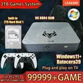 NUOVO AK1 Pro Game Box 99999 + GIOCO Windows 11 Sistema di gioco da 2 TB per PS2 PS3 WII SS GAMECUBE Sega Saturn Retro Game Box Intel