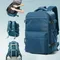 Borsa da cabina per zaino sottovuoto Borsa Easyjet Ryanair 40×20×25 cm approvata dalla compagnia aerea con pompa di grande capacità, borsa da viaggio leggera