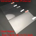 3 pezzi universale 5/6/7/8/9/10/11/12 pollici smartphone mobile tablet/auto GPS LCD/MP3 4 protezioni