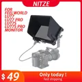 Gabbia per monitor Nitze per Feelworld Lut7S / LUT7 PRO / LUT7S PRO 7 "con PE21 Morsetto per cavo compatibile HDMI LS7-A SUNHOOD JTP2-LU