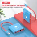 Switch Dock 4K HDMI USB 3.0 Hub Adattatore USB C Splitter TV Docking station portatile per laptop