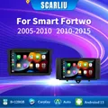 Per Smart Fortwo 451 2005 - 2010 2010-2015 Multimediale di Navigazione GPS DSP RDS 4G SWC CarPlay 2Din 9 pollici Android Auto Car Radio