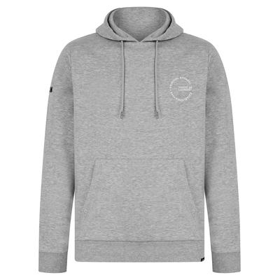 Hoodies / Sweatshirts Layden Motif Brushback Fleece Pullover Hoodie in Light Grey Marl / XXL - Tokyo Laundry