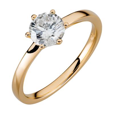 Orolino - Ring 750/- Gold Brillant weiß 1,00ct. Ringe 1 ct Damen (2889.14 € / 1 ct) Image