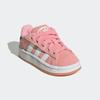Sneaker ADIDAS ORIGINALS "CAMPUS 00S COMFORT CLOSURE ELASTIC LACES KIDS", Kinder, Gr. 21, semi pink spark, cloud weiß, gum 2, Leder, Synthetik, sportlich, Schuhe, für Kinder