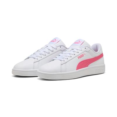 Sneaker PUMA "SMASH 3.0 L", Gr. 41, puma weiß, magic rose, Leder, unifarben, sportlich, Schuhe Image
