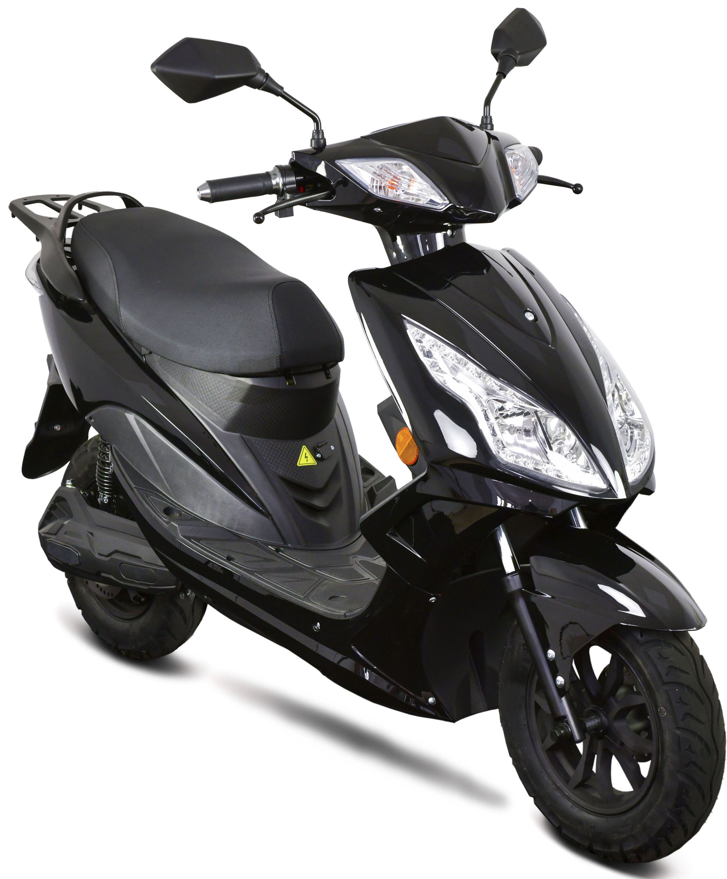E-Mofaroller GT UNION "e-Gt3 25", schwarz (schwarz, schwarz), Elektromotorroller, 25 km/h, bis zu 45 km Reichweite, Topseller Image