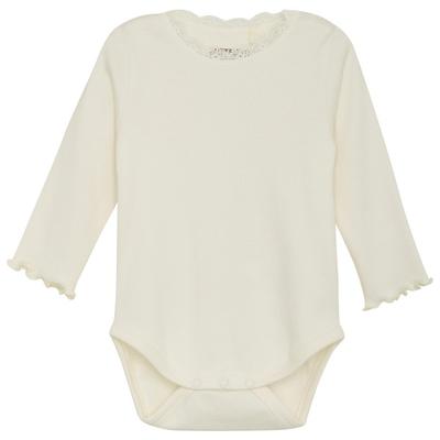 Huttelihut - Kid's Body L/S Rib Girl - Alltagsunterwäsche Gr 74 beige Image