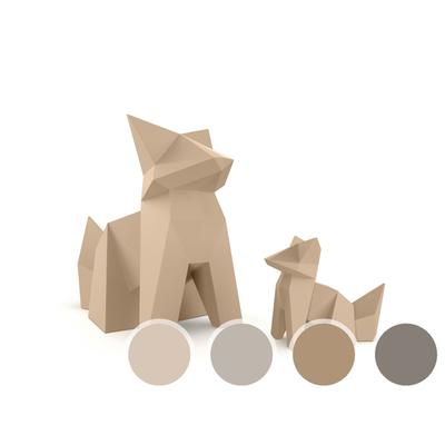 Vondom »Kitsune & Kokitsune« Origami Figur groß / Lackiert Hochglanz / Schwarz 3102 Image