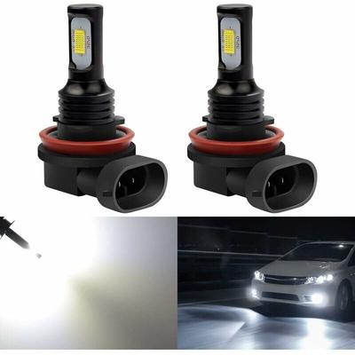 3570 H11 H8LED Nebelscheinwerferlampe, extrem hell, 2400 Lumen, für Tagfahrlicht DRL oder nur Image
