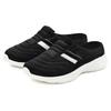 Sabot VIVANCE, Damen, Gr. 35, schwarz (schwarz, weiß), Obermaterial: 100% Textilmaterial. Futter: 100% Textilmaterial. Decksohle: 100% Textilmaterial. Laufsohle: 100% Synthetik, mehrfarbig, Mesh, Basic, Schuhe, Sneaker, Freizeitschuh, Halbschuh,...