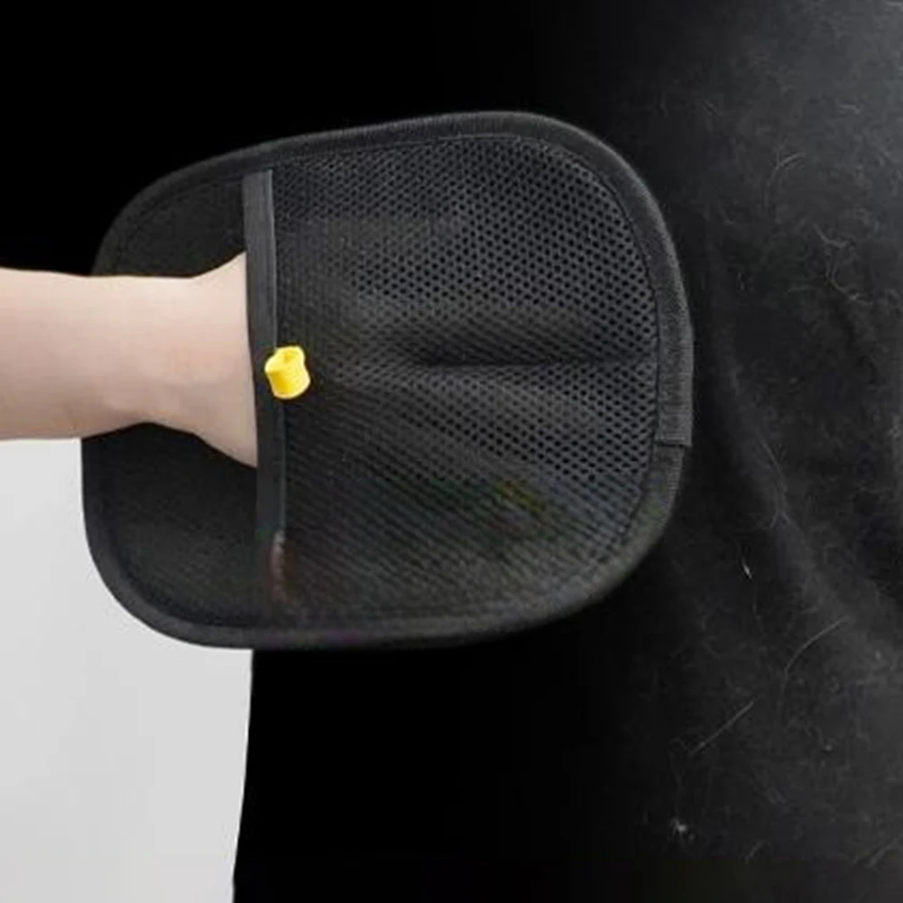 1/2/3 Stück Tierhaarentferner-Handschuh, doppelseitige Tierhaarentferner-Handschuhe, Enthaarungsbürste, Handschuh für kleine, mittelgroße und große Haustiere Image