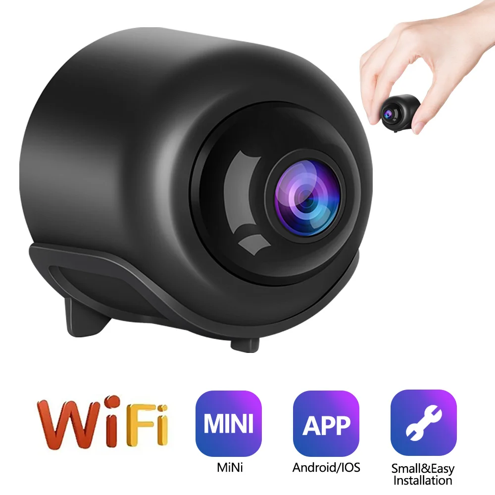 Mini Kamera WiFi Wireless HD Nachtsicht Kamera Home X5 Remote Kamera Kinder Haustier Sicherheit Überwachung Image