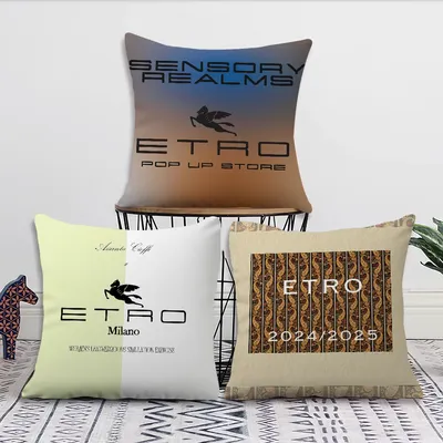 Mode Luxus Marke E-Etro Dekoration Zimmer Home Sofa Wohnzimmer Büro Auto Nordic Einfachheit Image