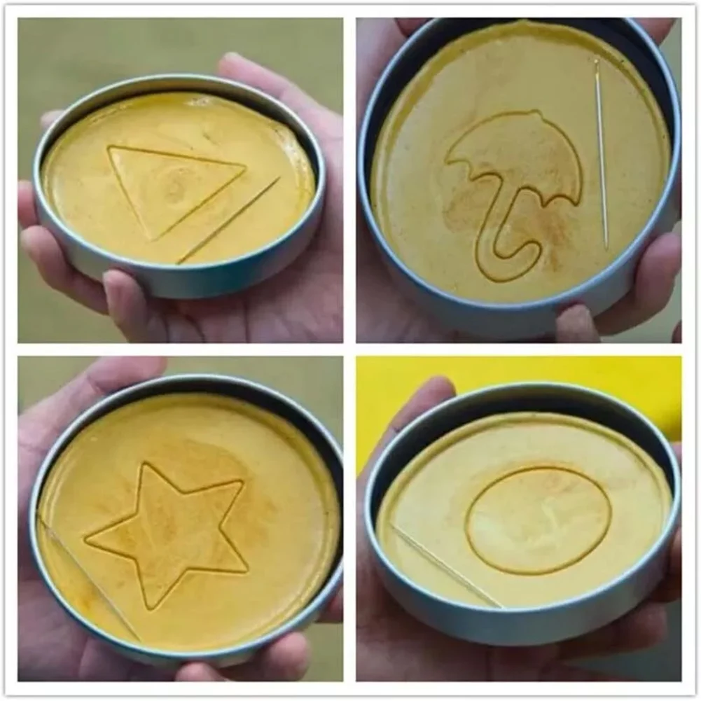 12-teiliges Werkzeug zur Herstellung koreanischer Zuckerbonbons, Edelstahl-Ausstechformen, Keksformen, Süßigkeitenhersteller, Tintenfisch, Zuckerspiel-Set, Backwerkzeug Image