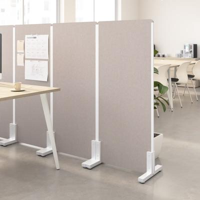 Bush Business Furniture Freestanding Privacy Screen, Polyester, 24