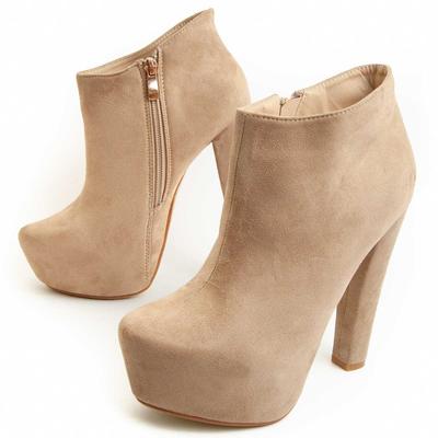 Montevita Stiefelette Mit Absatz Hillse3 In Beige Image
