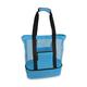 Large Mesh Beach Tote Bag with Insulated Cooler – Waterproof Travel Shoulder Bag for Women Men, Lightweight Sandproof Picnic Bag for Pool, Vacation, Camping Outdoor Activities