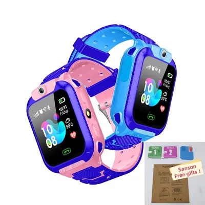 Kids Smart Watch for Children Real Time Positioning Sim Card SOS Phone Call Waterproof Video Call