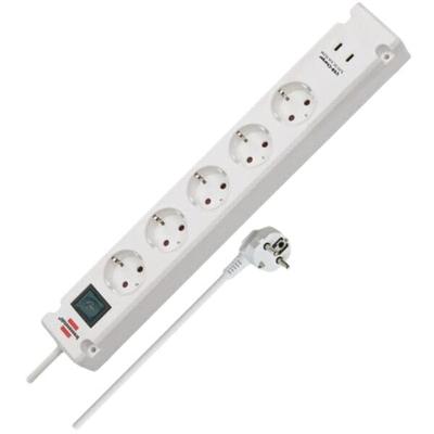 Brennenstuhl 5-fach Steckdosenleiste »Bremounta USB-C« weiß weiß, 43x8x7 cm