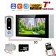 2 fili Smart Home Tuya Wifi 1080P Videocitofono Videocitofono 7 ''Touch Screen a colori Telecamera Campanello Sistema di sicurezza porta