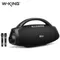W-KING D20 Altoparlanti Bluetooth portatili 200 W RMS, Boombox per bassi massivi IPX7 Altoparlante