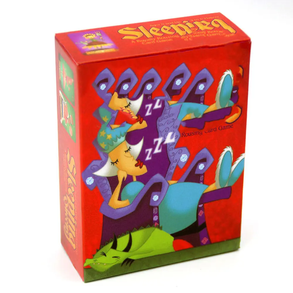 Jeu de société Full English Sleeping Queens, carte de jeu familiale, cadeau de réveil, jeu de stratégie Queen, carte de jeu amusante pour enfants