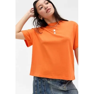 BDG Boxy T-shirt - Burnt Orange XS at Urban Outfitters