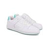 Sneaker DC SHOES "Manteca 4", Gr. 6,5(37,5), weiß, aquarius, 53.02% Leder, 46.98% Synthetikmaterial, Schuhe