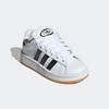 Sneaker ADIDAS ORIGINALS "CAMPUS 00S KIDS", Gr. 33, schwarz-weiß (cloud weiß, core schwarz, cloud weiß), Leder, Synthetik, sportlich, Schuhe