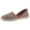 Espadrille VERBENAS "CARMEN SERRAJE", Damen, Gr. 39, braun (hellbraun), Veloursleder, klassisch, Schuhe, Schlupfschuh, Sommerschuh, Loafer mit typischem Jute-Rahmen