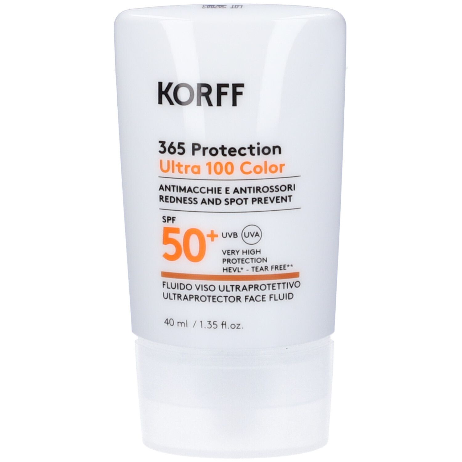 KORFF 365 Ultra 100 Color Fluido Viso SPF50+ 40 ml