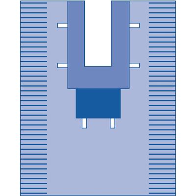 Medline DRAPE,SPLIT,UNIVERSAL,77X116